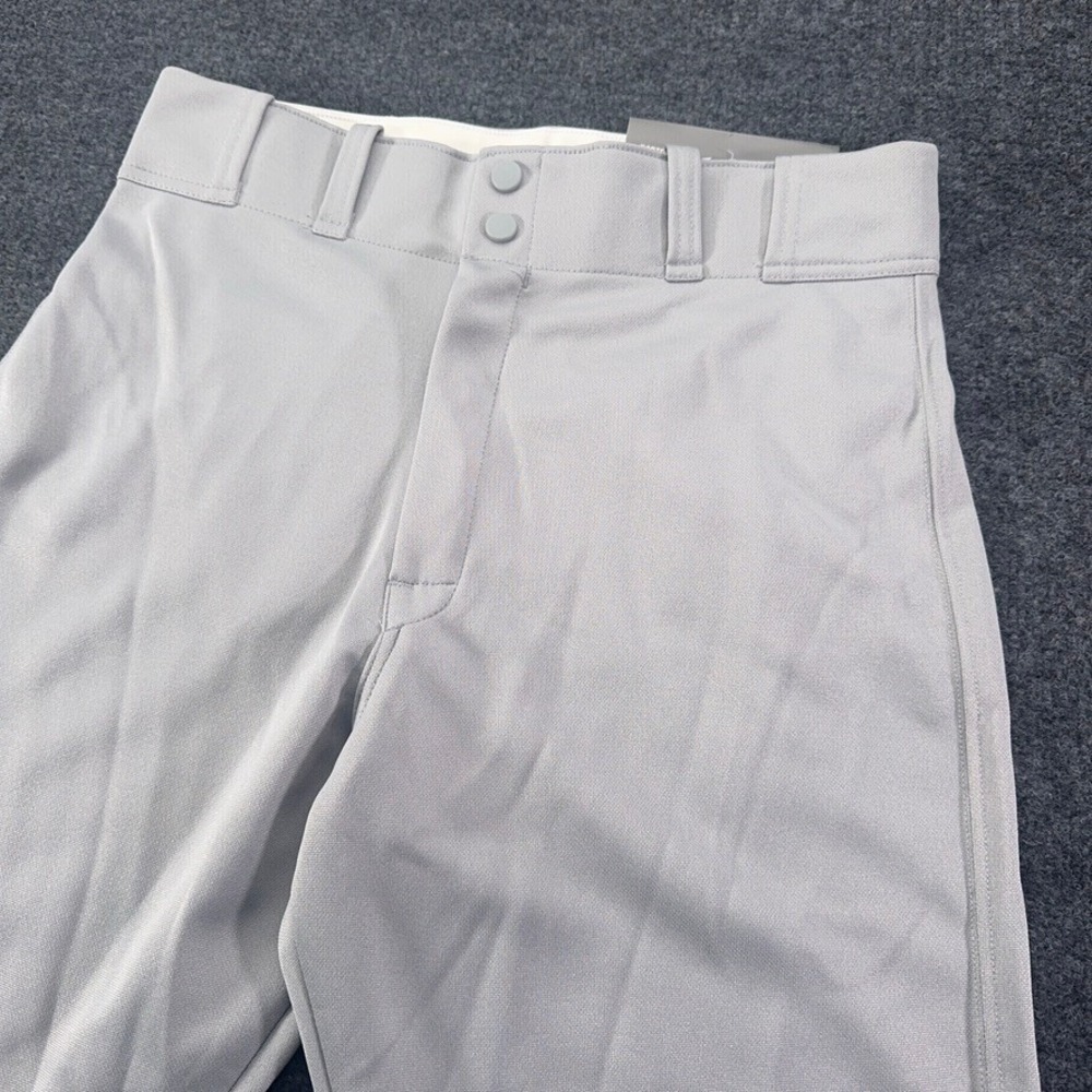 Easton Mens Pro+ Baseball Pants Gray Double Reinforced Knee Medium New - Picture 2 of 9